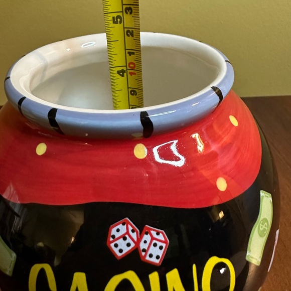 Casino Cash Ceramic Money Jar - Picture 8 of 9